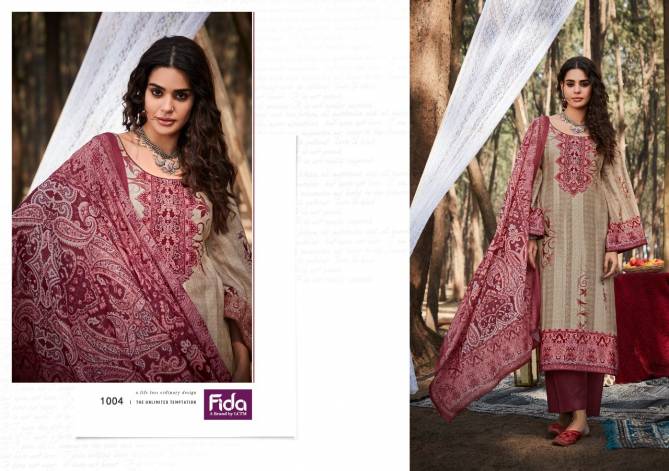 Akriti By Fida Digital Printe Slub Cotton Dress Material Wholesale Market In Surat
